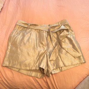 Gold shorts